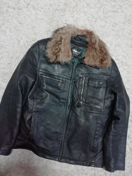 Куртка осень,зима  кожа продам