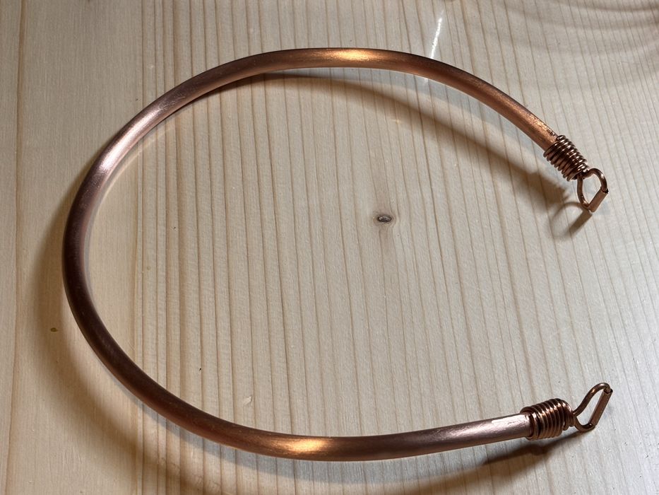 Colier din cupru handmade - semnatura de colectie