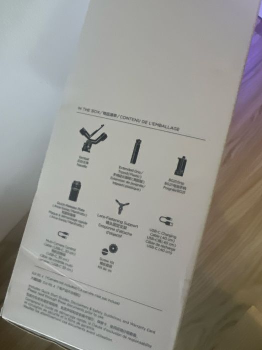 Stabilizator Dji RS 4 , NOU , Sigilat