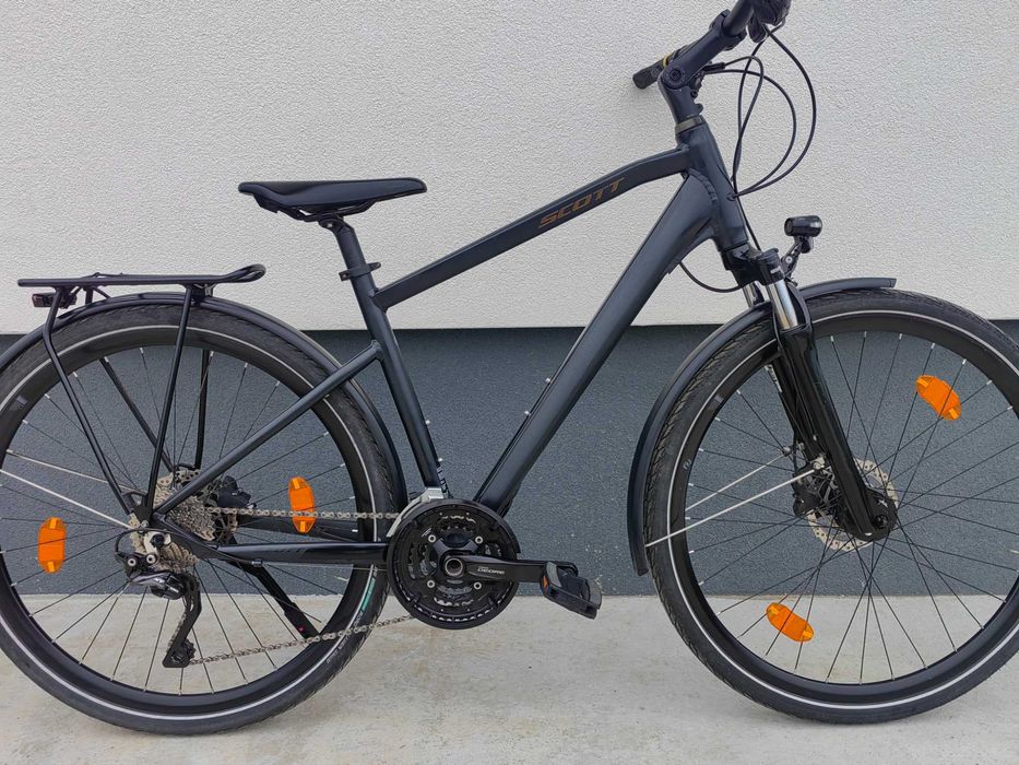 28" Scott, 3x10 Deore, M размер, градски алуминиев велосипед