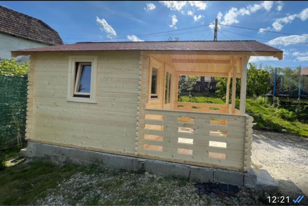 Case de grădină, de vacanță și de locuit din lemn de înaltă calitate.