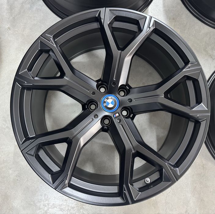 Jante Bmw X5 X6 R21 G05 G06 Originale 741M Negru Mat