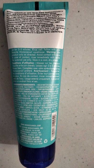 MOROCCANOIL- shampoo blonde perfecting purple si spray Perfect Defense