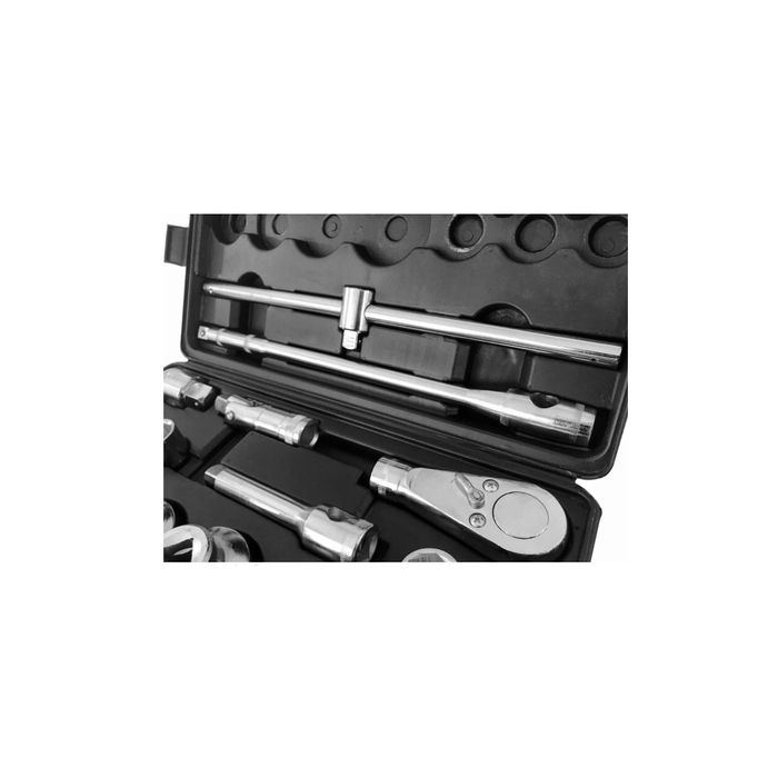 Trusa chei tubulare mari 26 piese 3/4 " 21- 50 mm, 1" 55-60-65 mm