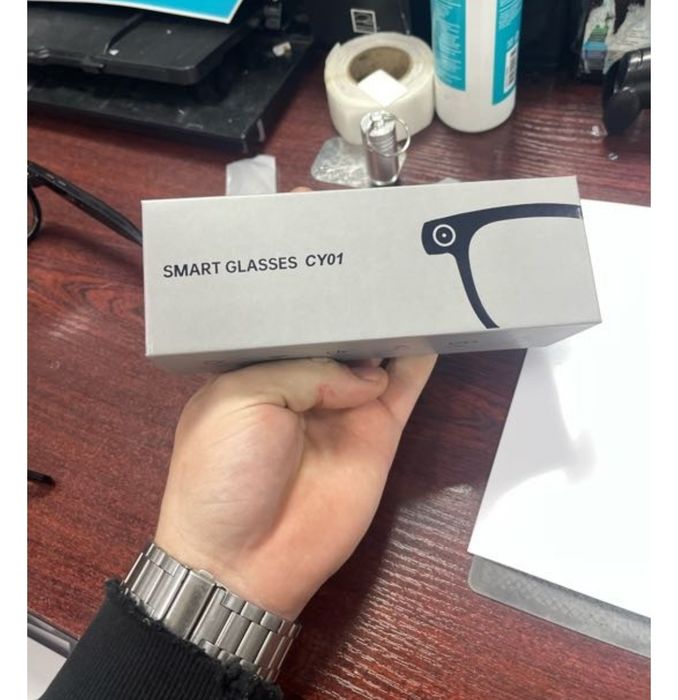 Смарт-очки  smart glasses cy01 черный