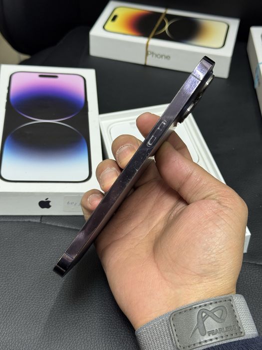 iPhone 14pro max 5G 128gb ru/a EAC deep purple аккум 80%