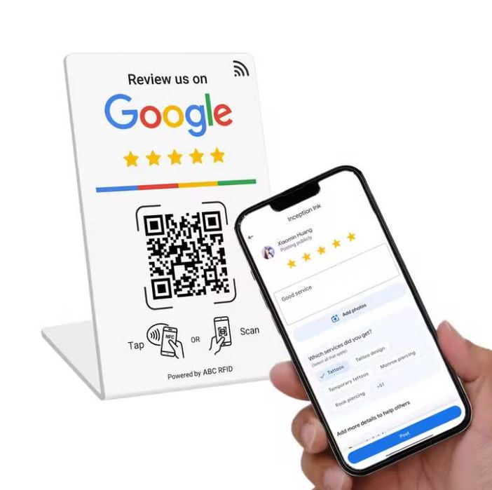 SmartReview NFC/QR