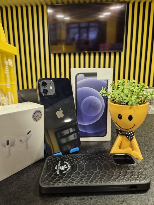 Iphone 12,128гб, 80%,Kaspi0-0-24