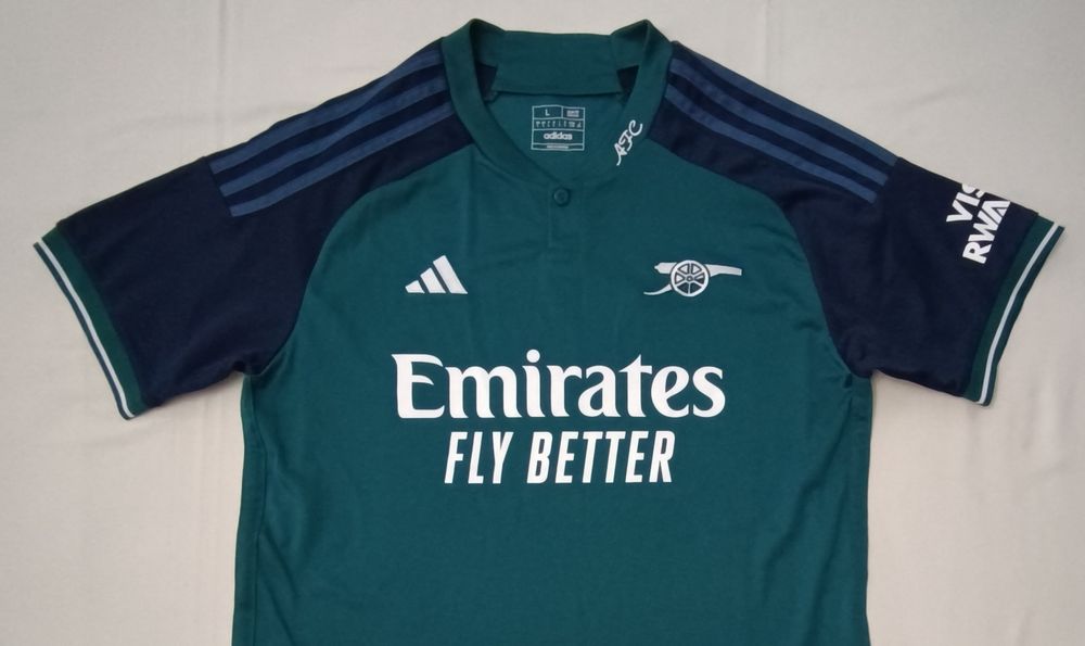 Adidas Arsenal 2023/24 Third Jersey тениска L Адидас Арсенал футбол фланелка