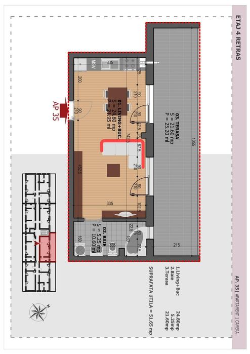 Garsoniera Sector 4 + loc parcare subteran