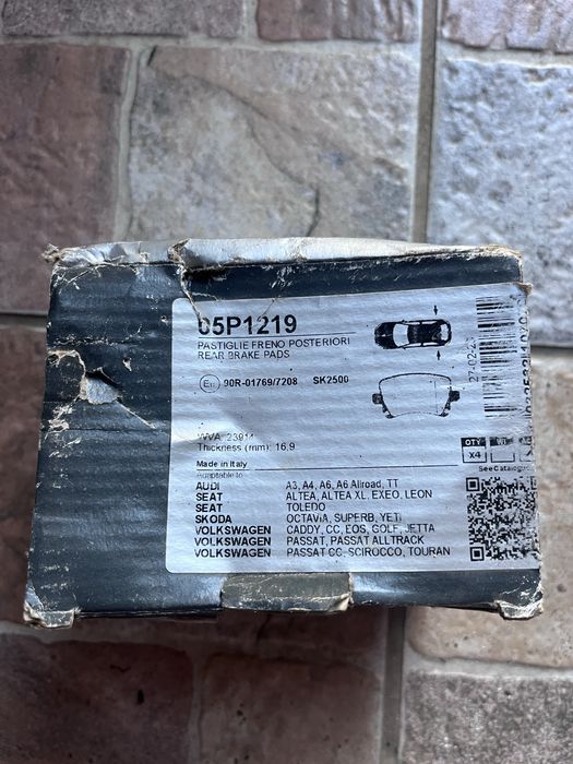 Placute frana fata spate Seat Audi Skoda Volkswagen