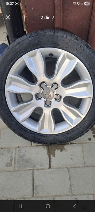 Vând mai multe seturi de cauciucuri cu jante de aluminiu