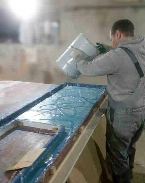 Жидкий гранит для производства столешниц, раковин и т.д.