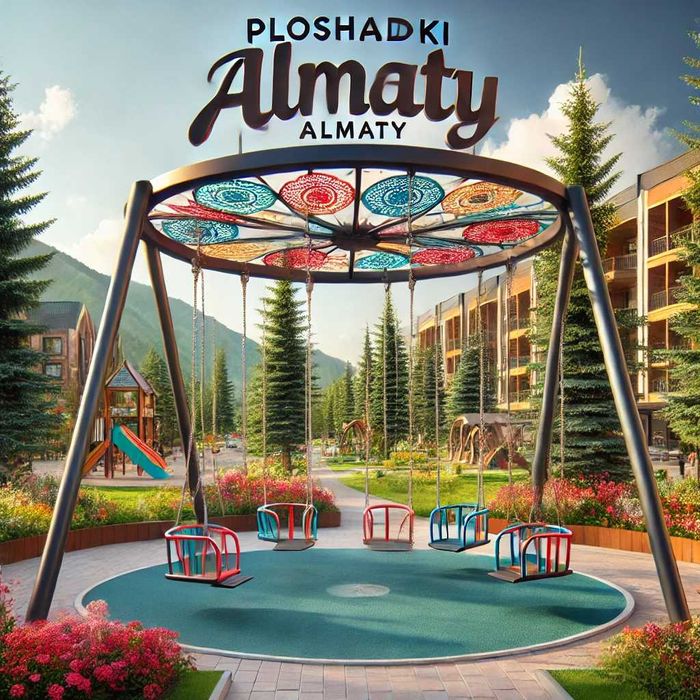 Детские уличные качели