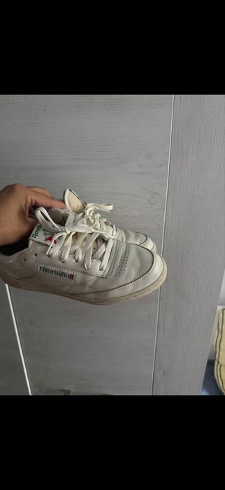 Reebok club c кроссовки кеды