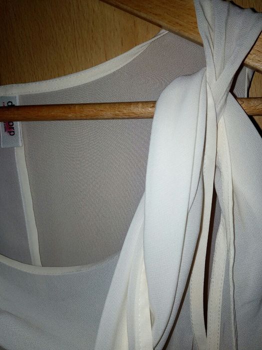 Bluză damā Esprit Bej transparentă /36