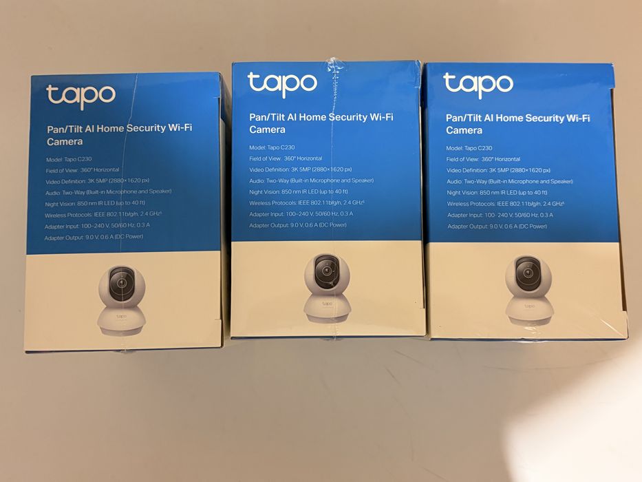 Pachet 3 camere Tapo C230