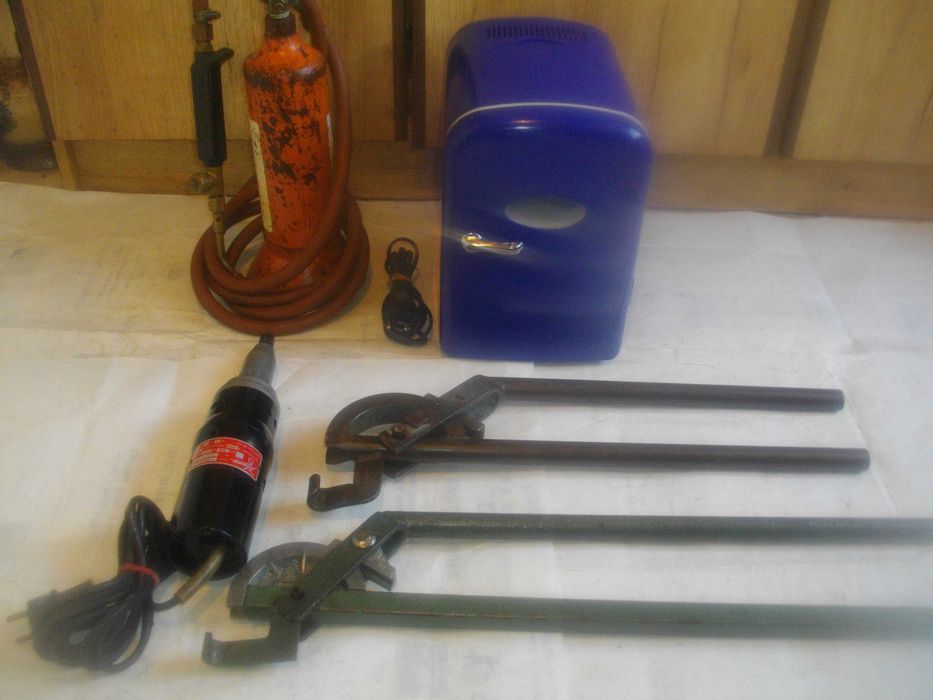 Тръбогиб 12-15мм Прав шлайф Газ горелка бутилка Мини хладилник 12-220V