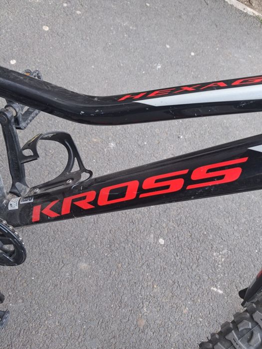 Bicicleta Kross Hexagon junior 9 - 14 ani roti 24