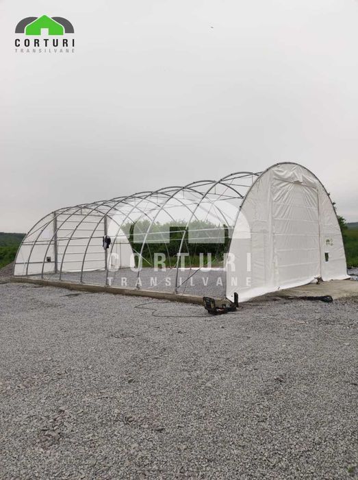 Cort industrial semirotund -  9,15 x 16 x 4,5 (m)