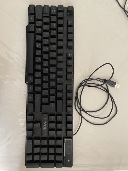 Klaviatura rgb T-wolf