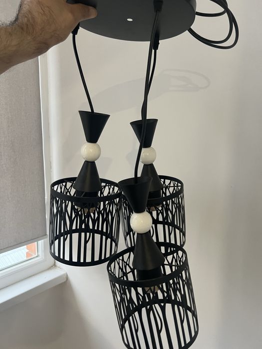 Люстра в рабочем состоянии