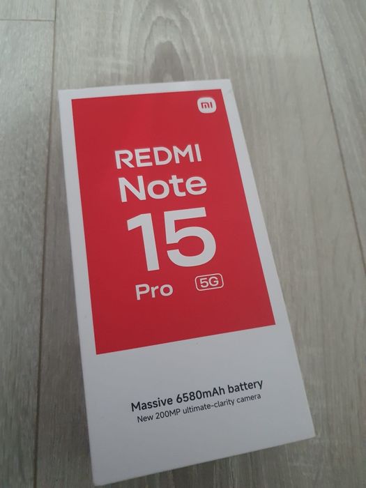 Xiaomi redmi note 15 pro 5G sigilat