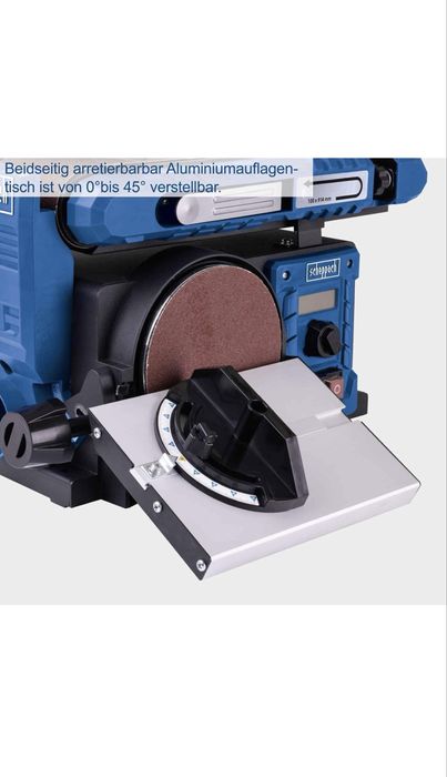 Лентов  Дисков шлайф комбиниран - Scheppach BTS800Vario 400W