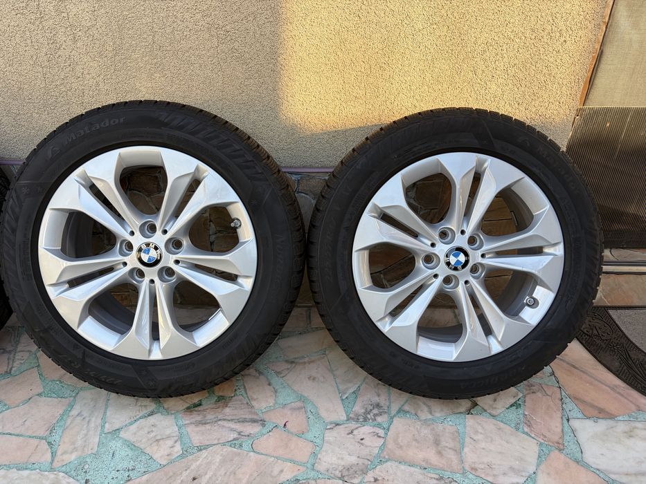 Jante BMW X1 / Seria 5 G30 echipate cu Anvelope Matador iarna 225 55 17