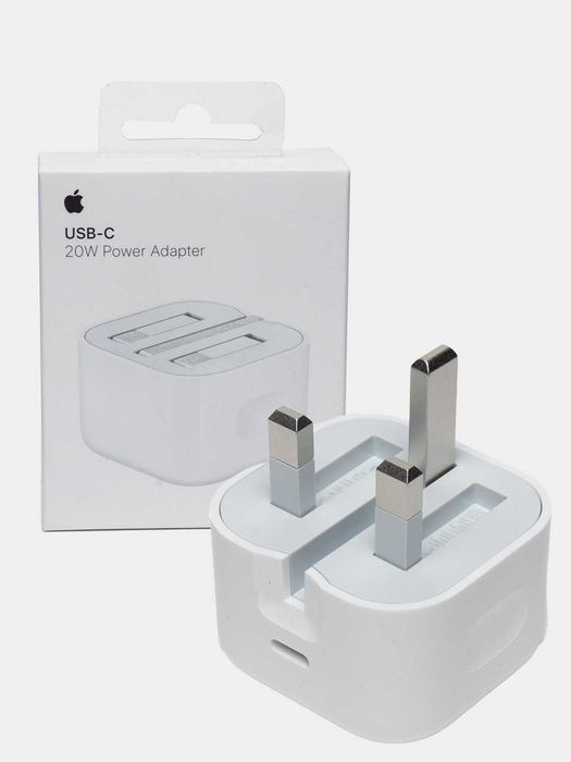 iPhone uchun 20W tezkor quvvatlagich / Zaryadka USB-C (Yangi). 3 PIN
