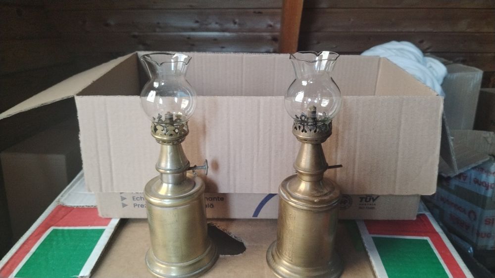 Lampă cu petrol, gaz lampant