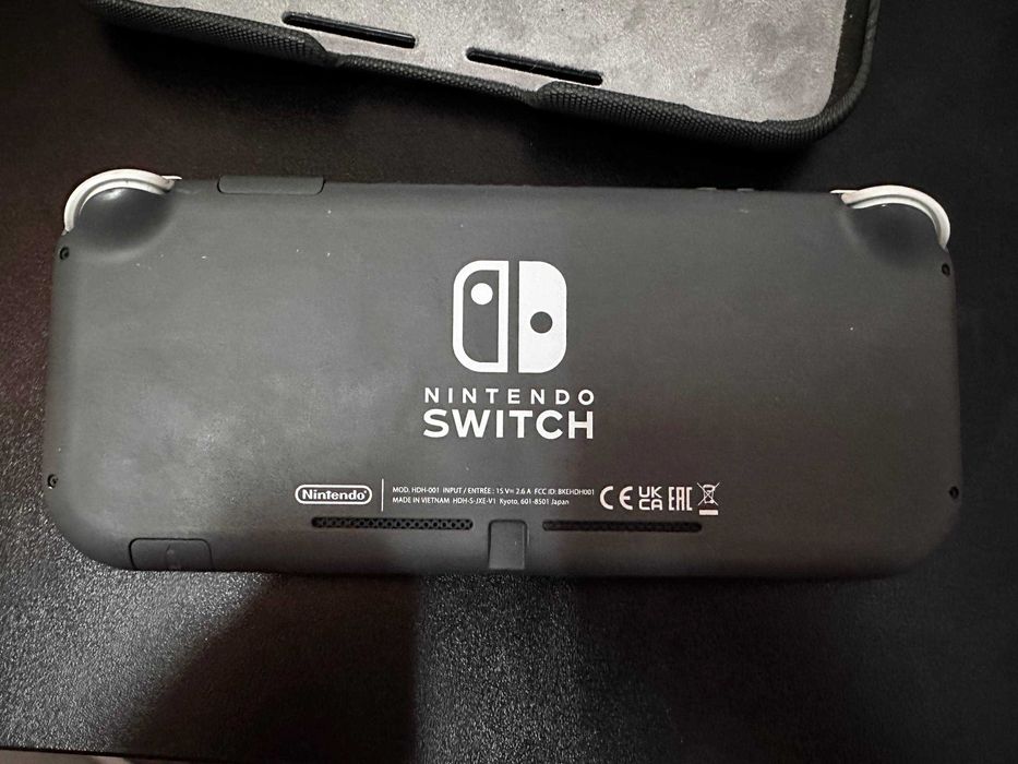 Switch lite прошитый sd 128gb + флип чехол
