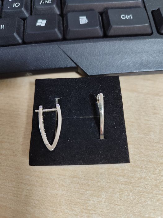 Серьги серебро 925