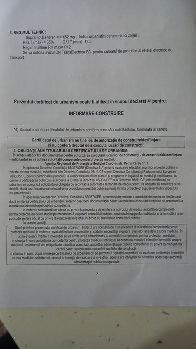 Oportunitate investitie! Teren intravilan Ghercesti