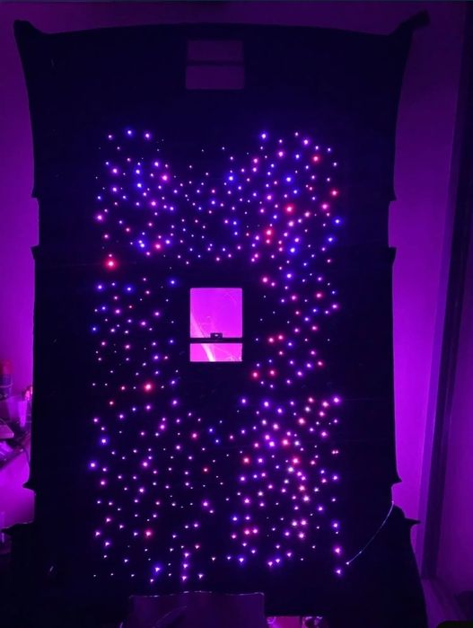 Kit Plafon Instelat 500 x 3m Kit Steluțe Twinkle Plafon Pentru Masina