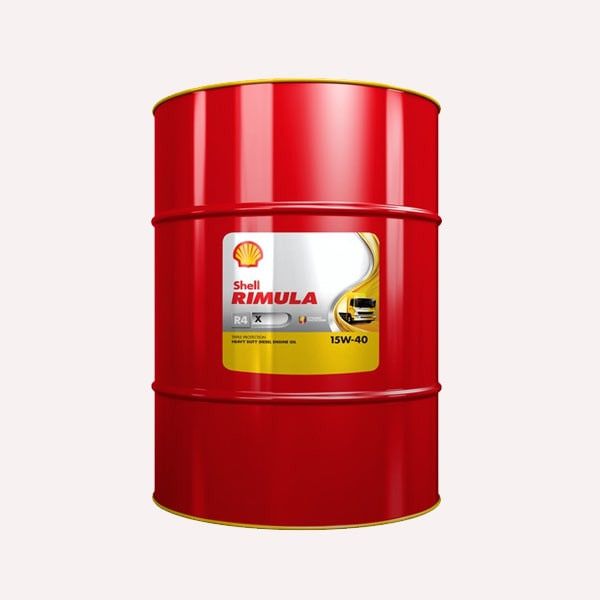 Масло дизельное SHELL RIMULA R4X 15W40 CI 4 209л