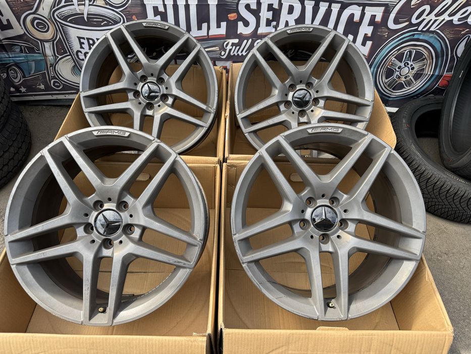 Jante aliaj oem MERCEDES AMG 5x112 R19 in 2 latimi Sclass GLC Eclass