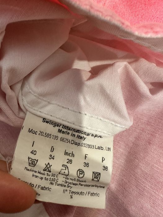 Намаление ! Оригинално яке Fendi Jeans, 40 IT +  подарък топ с камъчета  Rocco Barocco
