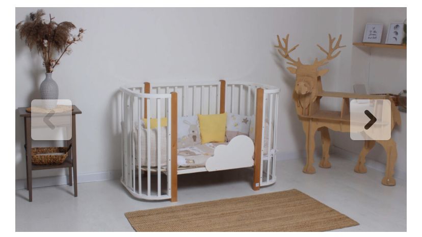 Кроватка трансформер tomix mio incanto