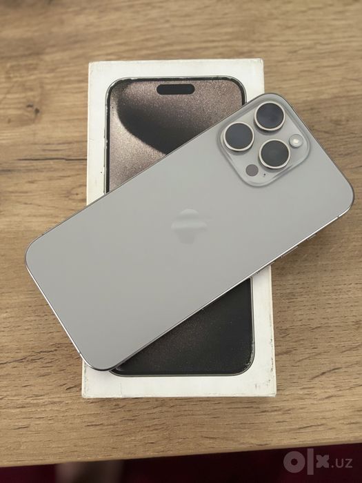 Iphone 15 pro max natural titanium ideal