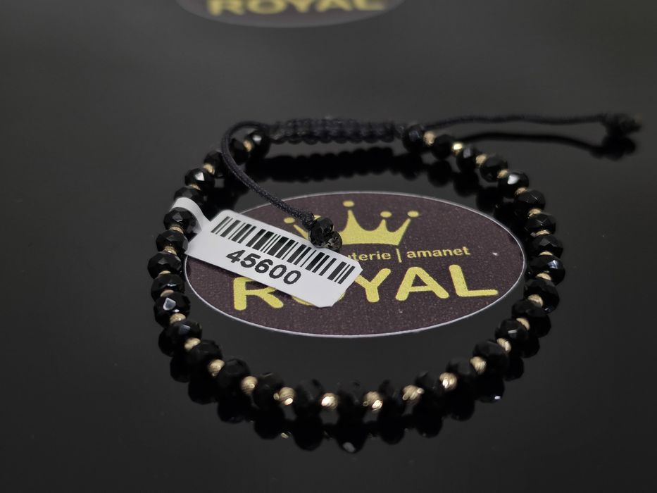 Bijuteria Royal: Brățară Șnur aur 14k/3.34 gr