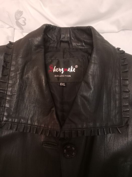 Кожаная куртка -пиджак