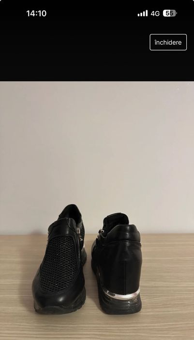 Pantofi casual cu platformă