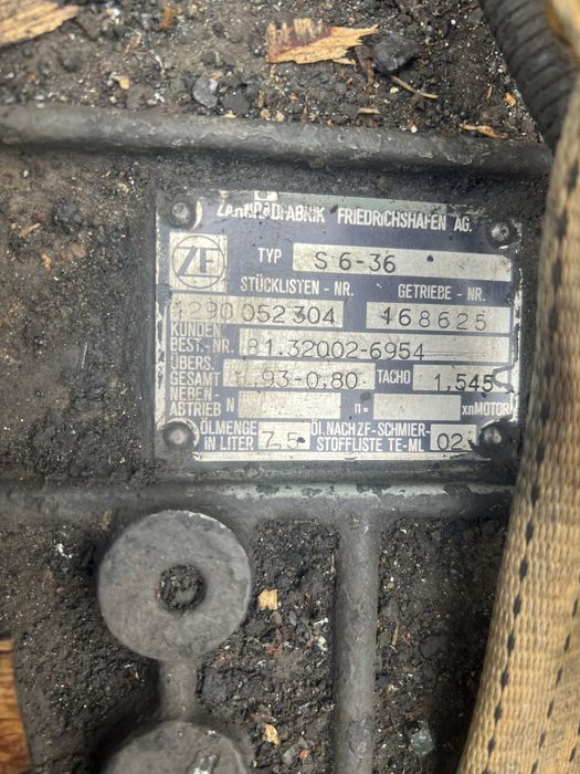 Скорости Ман 6 ръчни