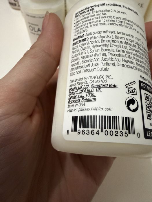 tratament par olaplex nr 3 sigilat original