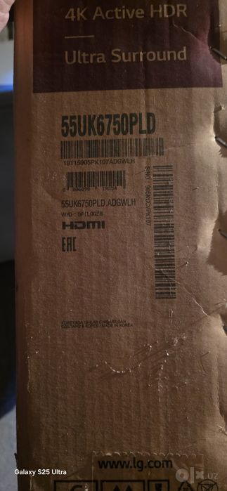 LG 55 телевизор сотилади смарт 4к