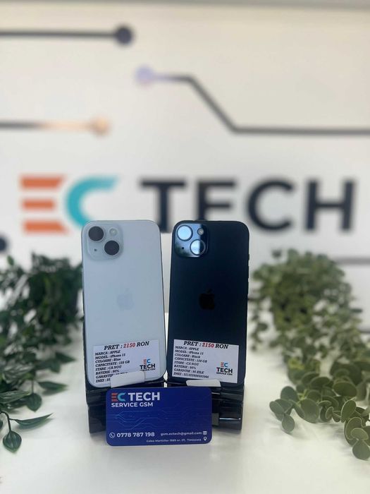 iPhone 15 - 128GB - CA NOU - GARANTIE 90 ZILE