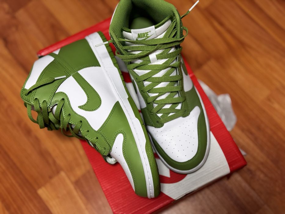 Nike Dunk High Chlorophyll (оригинал) 45 размер