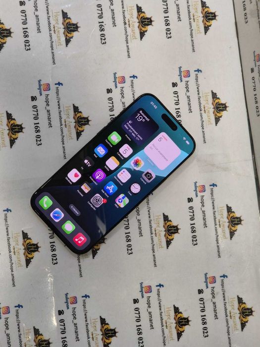 Hope Amanet P7 Iphone 16 Pro Max Black Titanium