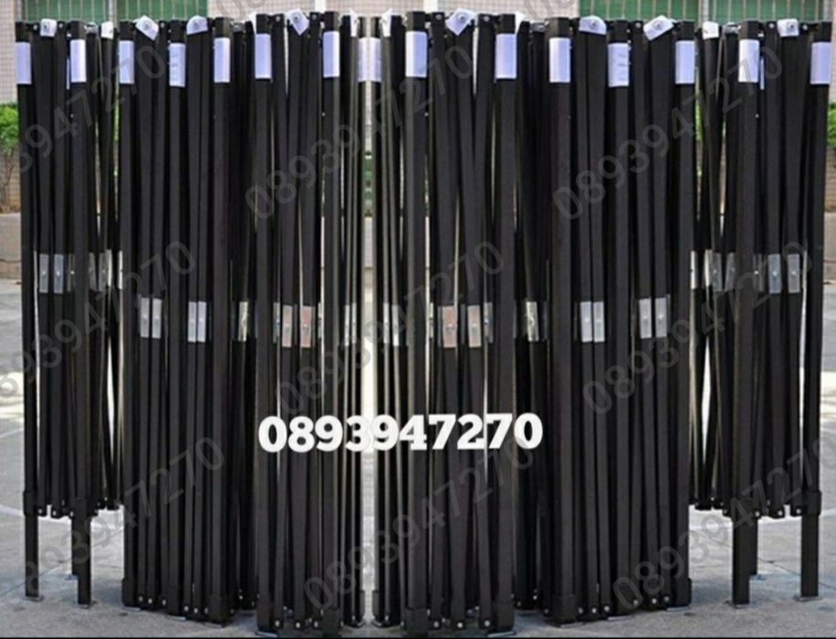 Шатра Шатри хармоника, 3х6м 3х4,5 3х3м Непромокаемо Гумирано Платнище